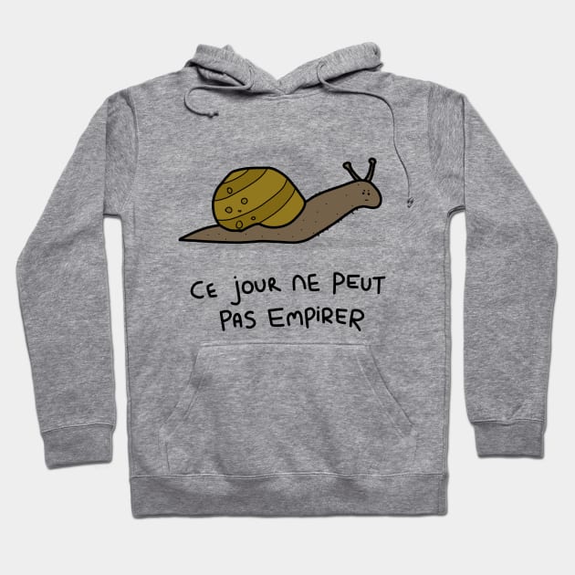 Grumpy Snail Hoodie by grumpyanimals